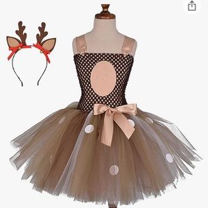 BRAND NEW - Handmade Reindeer Costume - Tutu (headband NOT INCLUDED)